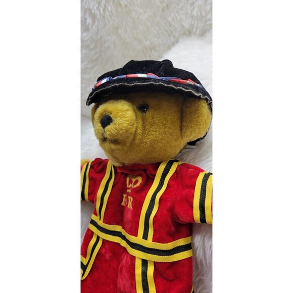 Merrythought Beefeater Blond Teddy Bear Tower of London Puppet Plush Animal - Picture 8 of 8